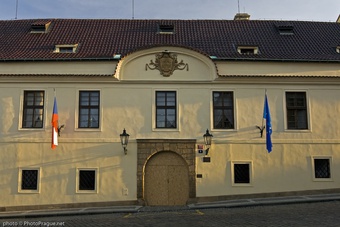 Das Palais Hrzán (Hrzánský palác)