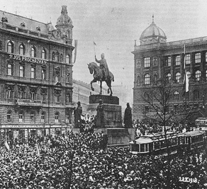 Die Gründung der Tschechoslowakei 