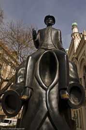 Le monument à Franz Kafka
