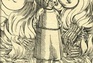 14. Magister Johannes Hus wird auf dem Scheiterhaufen verbrannt