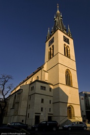 Die St.-Stephans-Kirche (Kostel sv. Štěpána)