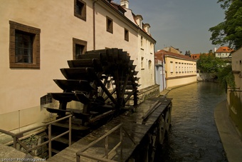Die Großpriormühle (Velkopřevorský mlýn)
